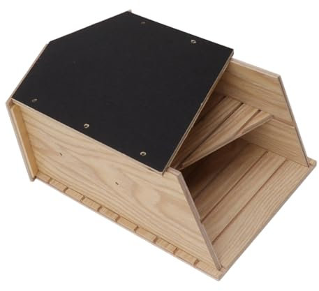 Planche de montage en bois pour chauve-souris, double chambre, imperméable, coupe-vent, boîte à chauve-souris en bois pour l'extérieur, jardin, terrasse, cour
