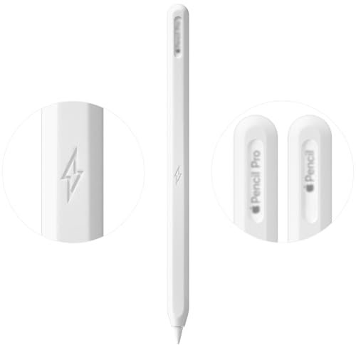 AKSHFETH Ultra-Thin Protective Silicone Stylus Cover for Apple Pencil Pro & 2nd Gen, Sleeve Case, Compatible with Apple Pencil Pro 2024 & 2nd Gen, Protects During Use with iPad Pro & iPad Air