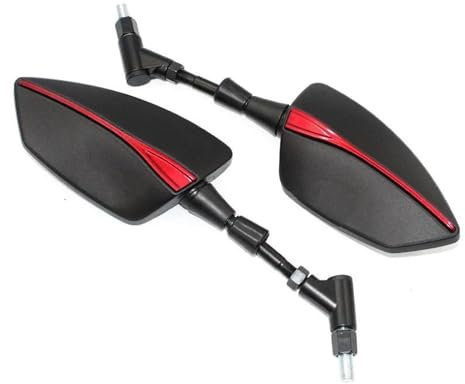 YTHTPZR Rückseitenspiegel Für X-A&dv 750 Für X&A&dv 750 XADV750 2017 2018 2019 2020 2021 Motorrad Rückspiegel Rückspiegel Lenkerspiegel Seitenrückspiegel(4)