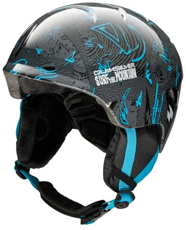Quiksilver Jungen Slush Sporthelm, Ravemix True Black, S/M