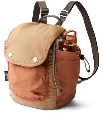 Bellroy Cinch Minipack (leichter 9-Liter-Rucksack mit externer Unterteilung und verstellbaren Schultergurten) - SandDune