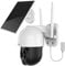 Foscam Telecamera IP B4 con pannello solare, 4 MP motorizzata, Auto Tracking + PIR