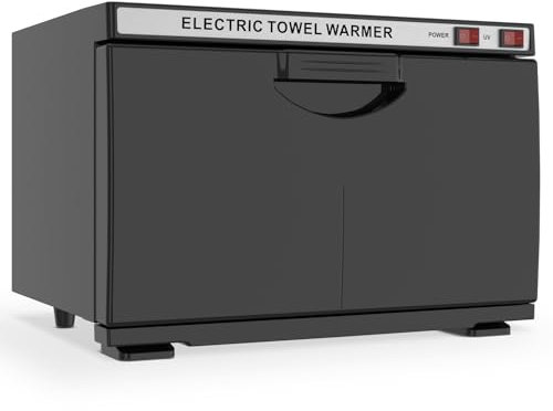 Towel Warmer,Towel Heater Cabinet, Extremely fast heating speed,Easy Operation,Large Capacity Towel Warmer for Spa and-Bathroom (16L,Black)