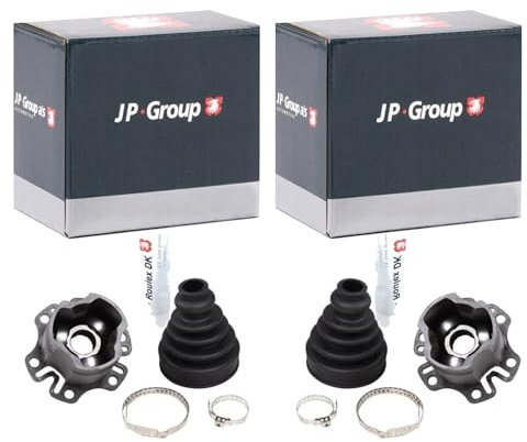 2X JP Group Antriebswellengelenk Satz Getriebeseitig | 2x 1143501410 passend für A4 A6 A8 F