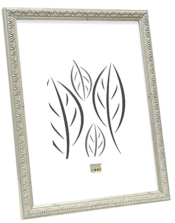 Deknudt – s95ld1 Silber 20 x 30 Co. Kunststoff mit Verzierungen