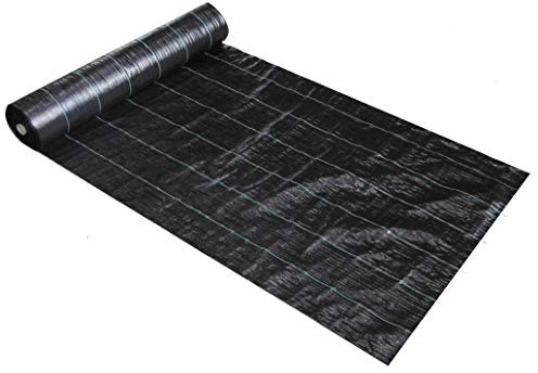 EXCOLO 100 m x 1,5m = 150m² Unkrautvlies Bodengewebe Unkrautfolie Mulchvlies Schwere hochwertiges Vlies 150g/m² Sandkastenvlies Unterbodengewebe Bändchengewebe