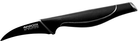 Nirosta 43731 Coltello da Chef, Acciaio Inossidabile con Rivestimento Antiaderente Nero