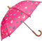 Hatley Printed Umbrellas Regenschirm Mädchen, Pink (Sweethearts 650), Einheitsgröße (Herstellergröße: One size)