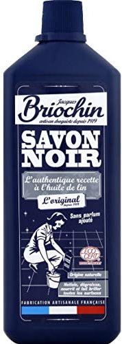 Briochin - Savon Noir Liquide, Recette Artisanale À L'Huile De Lin - 1L - Lot De 3 - Livraison Rapide En France - Prix Par Lot