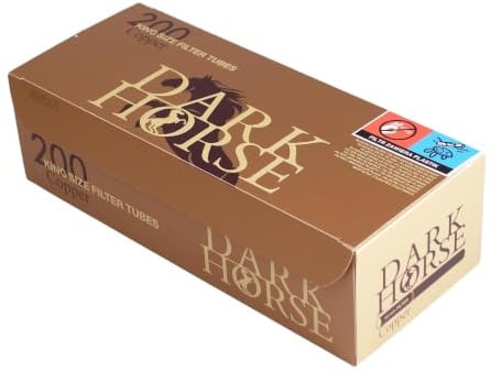 Dark Horse King Size Filterhülsen Copper Edition, 200 Tubes pro Box 1 Box (200 Hülsen)