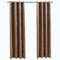 vidaXL 2X Vorhang Verdunkelung mit Ösen Verdunkelungsvorhang Kräuselband Ösen Schlaufe Thermo Gardine Blickdicht Samt Beige 140x245cm