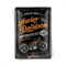 Nostalgic-Art Retro Blechpostkarte, 10 x 14 cm, Harley-Davidson – Timeless Tradition – Geschenk-Idee für Biker, Original Lizenzprodukt (OLP), Postkarte aus Metall, Mini-Blechschild als Grußkarte