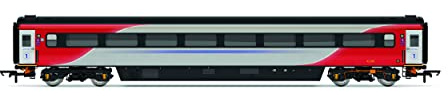 Hornby R40269 LNER, Mk3 Open First Disabled (TFD), 41100-Era 10 Coach Packs, Rot