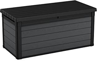 Keter Cortina Kissenbox 150, 570l Stauraum, Außenmaße: 151,7x72,5x70cm, wetterfest, wasserdicht, Evotech Material