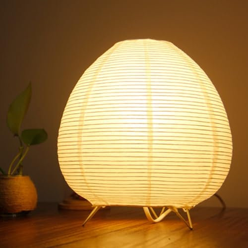 Uonlytech Lámpara De Escritorio Para Mesita De Lámpara De Para Niños Pantalla De Lámpara Mesa De Arroz Con De Linterna Dormitorio Japonés Lampara De Mesa Japonesa