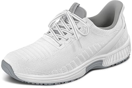 Orthofeet Kita Orthopädische Damen Sneaker | Hands-Free Wasserabweisender Slip-On Walkingschuh, Dehnbar, Atmungsaktiv, Rutschfest Und Fußgewölbestütze