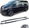 Trittbretter Seitenrohre Edelstahl Schwarz für VW T5 T6 T6.1 kurzer Radstand