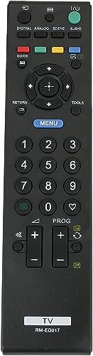 Telecomando di ricambio RM-ED017 per Sony Smart TV KDL-22E5500 KDL-26L4000 KDL-32S5600 KDL-32S5650 KDL-32P3550 KDL-32P3600 KDL-32S5500 KDL-32S5550 KDL-32P5550 KDL-32P5650 cm
