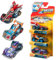 T-RACERS Mix ´N Race 3 Pack – Pack de 3 coches coleccionables. Coches desmontables por dos partes y con piezas intercambiables. Pack 4/8