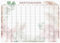 OWLBOOK® Geburtstagskalender Jahresunabhängig in DIN A3 Geburtstagskalender Immerwährend Geburtstagsplaner Jahreskalender Familienplaner Boho Design Papier