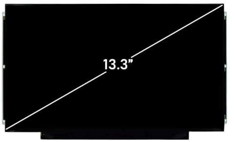 TECHNOLOGYVS 13.3 LAPTOP REPLACEMENT SCREEN FOR LATITUDE 13 3380 DISPLAY MONITOR PANEL WXGA LED LCD 30 PINS CONNECTOR