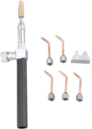 Petit chalumeau à gaz - Kit de soudage - Chalumeau à bijoux - Chalumeau à gaz - Pour bijoutiers - Soudure - Coupe - Équipement de traitement de bijoux