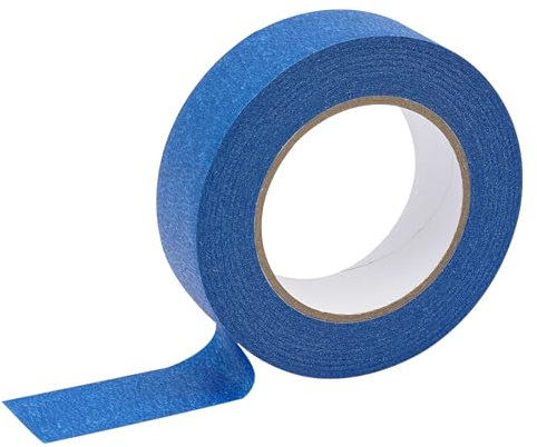 innytund Masking Painter Tape 36 Rolls Non-marking Blue Masking Tape Malerkrepp Kreppband 36mm x 55m Hochklebendes Papier Maler Tape für Malerei, Wand, Handwerk, Künstler Dekorieren