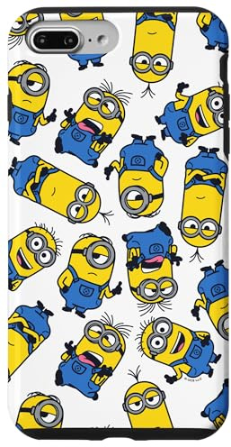 Minions Different Emotions Minions Pattern Logo Case for iPhone 7 Plus/8 Plus