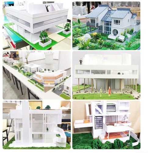 Modelo de caja de arena resistente, tablero de espuma de PVC, fácil de dar forma y pegar, mejora la creatividad (5)