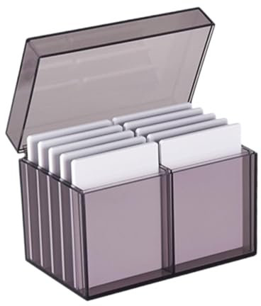 Ｚｉａｌｏｆｉ Boîte de Stockage pour Cils, Présentoir Professionnel Résistant, Accessoires D'extension de Cils, Organisateur pour Faux Cils, BRUN
