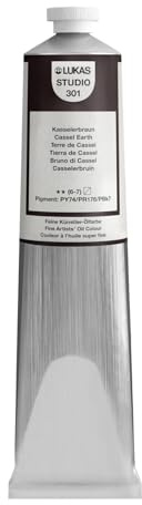 CREATIV DISCOUNT NEU LUKAS STUDIO OIL/Ölmalfarbe, 200 ml, Kasselerbraun