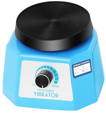 70W 0.5A Gipsrüttler Rüttelplatte Elektrisch Reiner Kupfermotor Rüttelplatte Gips Gießen Stufenlos Einstellbar Oszillatoren 10cm Scheiben-Durchmesser