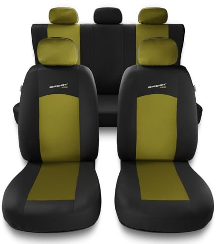 Mossa Sitzbezüge passend für Dacia Sandero I II III Hatchback 2008-. S-Y