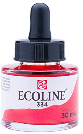 Ecoline Flüssig-Aquarellflasche 30 ml Scharlach 334 (11253341)
