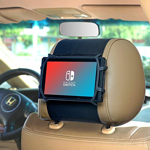 Wanpool - Supporto flessibile per poggiatesta auto per Nintendo Switch & i Pad Air, i Pad Mini e altri tablet