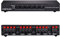 Selettore a due vie per comparatore di altoparlanti/amplificatore stereo professionale a sei porte, accetta cavi per altoparlanti fino a 12 AWG