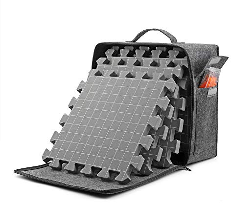 GBtroo Blocking Mats for Knitting[9-Pack], Extra Thick Blocking Boards with Grids for Crochet Projects or Needlepoint, Knitting Mats with 100 T-pins and Non-Oven Storage Bag Pack of 9
