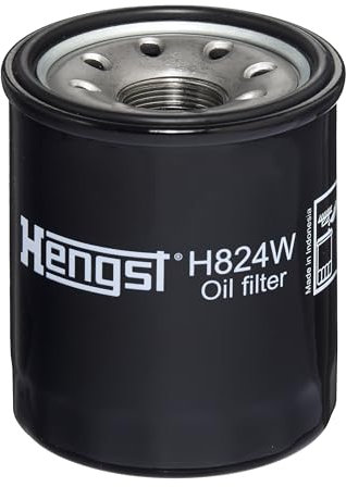 HENGST - Ölfilter H824W - Öl-Anschraubfilter für KFZ - Hochwertiger Motorölfilter für KFZ mit Otto- oder Dieselmotor - Robuster Ölfilter mit hoher Schmutzaufnahmefähigkeit
