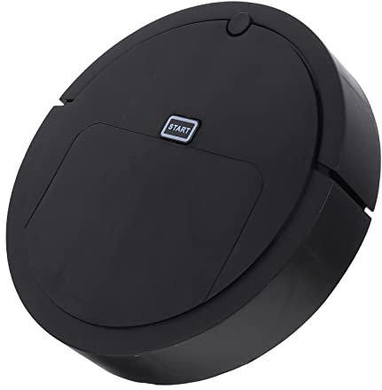 NUOBESTY Robot pulitore giocattolo spazzatrice giocattolo giocattolo giocattolo aspirapolvere giocattolo spazzatrice giocattolo gioco di ruolo per bambini (nero)