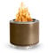 Solo Stove Feuerschale Bonfire 2.0 mit Standfuß | Feuerstelle für Raucharme Holzverbrennung, Herausnehmbare Auffangschale, Mobile Outdoor Feuertonne, Edelstahl, 49,5x44,5cm, 11,4kg, Bronze