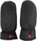 Mega Thermo Herren und Damen Fäustlinge Faushandschuhe mit Teddyfutter - bis -15°C - Innenseite Gefüttert - Damenhandschuhe - Herrenhandschuhe (L)