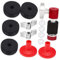 SAFIGLE 13-teiliges Drum-pad-set Becken-filz-pad Nicht-drum-zubehör für Schlagzeug