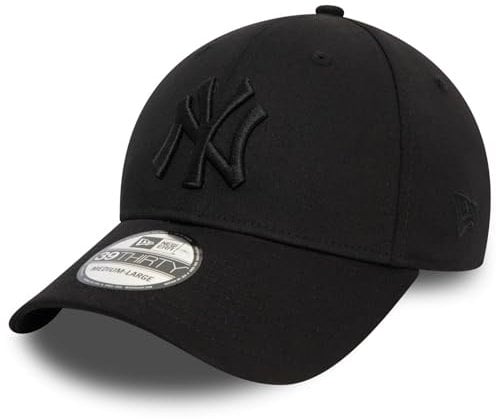 New Era 39Thirty Stretch Cap - Mono New York Yankees - M/L