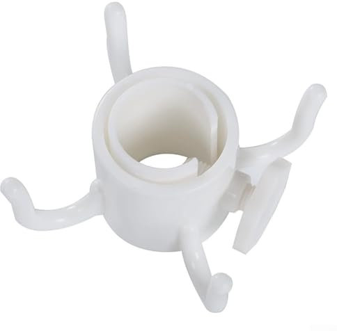 Gancho colgante para sombrilla de playa, altura ajustable y diseño de 4 puntas, ligero y ()