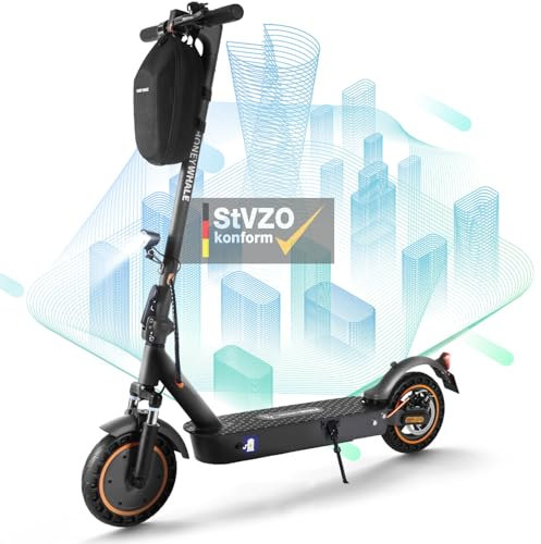 E Scooter mit straßenzulassung eKFV E Roller Elektroroller 40 Km Reichweite Elektro Roller Elektro Scooter inkl App 10 Elektro E-Scooter, E9 Max Elektroscooter