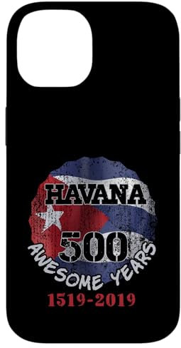 Hülle für iPhone 14 Havana 500 Awesome Years - Kuba Anniversary