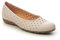 Gabor Damen Klassische Ballerinas, Frauen Flats,Ballerinen,Pumps,Halbschuhe,Sommerschuhe,Slipper,Ballerina-Schuhe,flach,Creme,39 EU / 6 UK