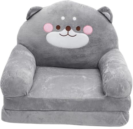 Cabilock Elefantenform Kindersitz Klappsofa für Kreatives Plüschsofa Multifunktionale Sitzgelegenheit für Kindergarten und Kinderzimmer Farbenfrohes Design für Jungen