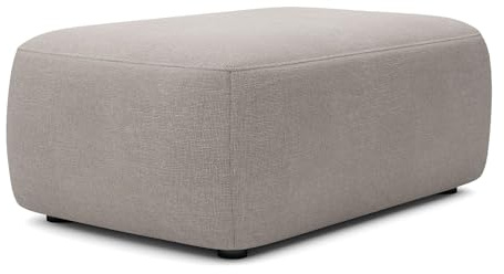 Vente-unique - Sitzhocker 1 Daviso - Polyester - Taupe