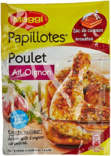 Maggi Papillotes Poulet Ail Oignon (1 sachet) -36g